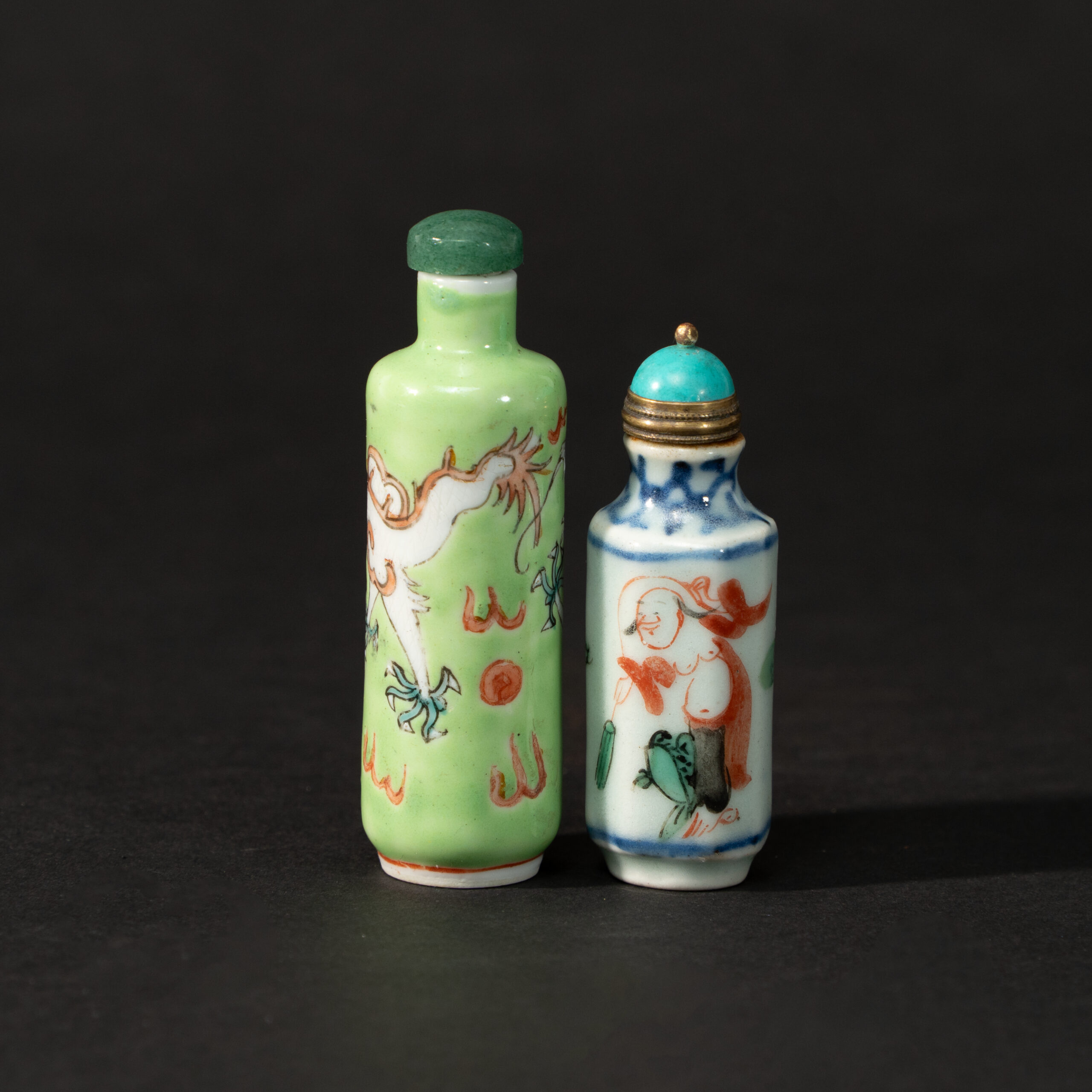 Lot 074 TWO PORCELAIN SNUFF BOTTLES
19TH CENTURY - Image 2